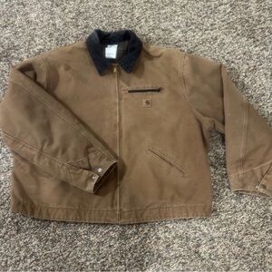 Vintage Carhartt cropped Detroit jacket. Size 3XL